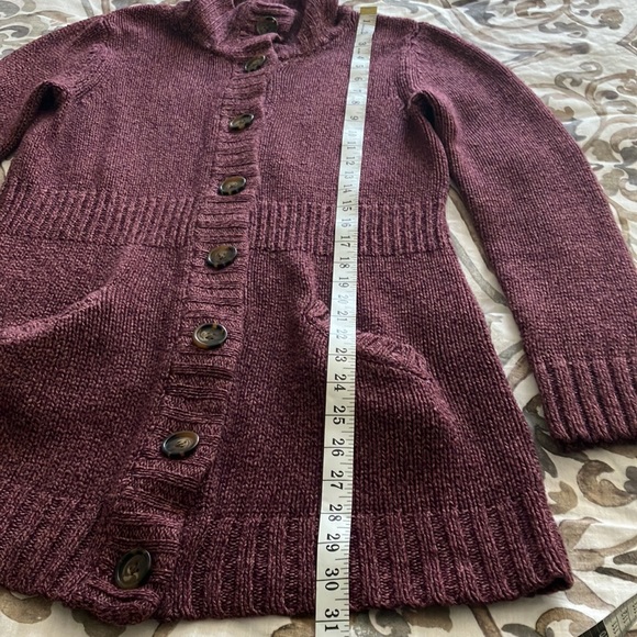 Y2k MERONA MULBERRY PURPLE LONG SWEATER SIZE XXL (MEDIUM) JUNIORS - Picture 8 of 9